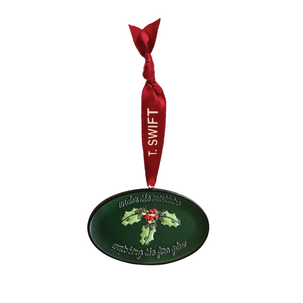 Taylor Swift Under the Mistletoe Ornament Preorder